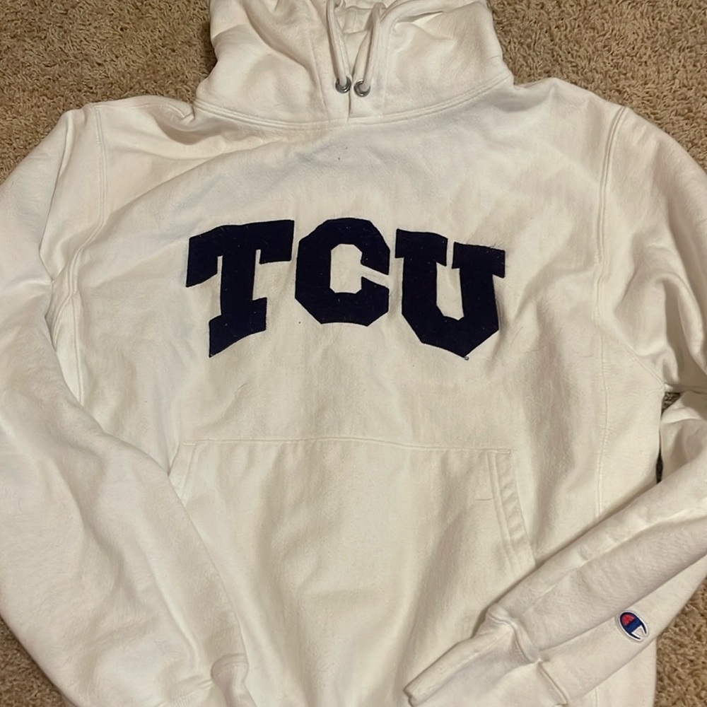 TCU CHAMPION SWEATSHIRT/HOODIE medium adult